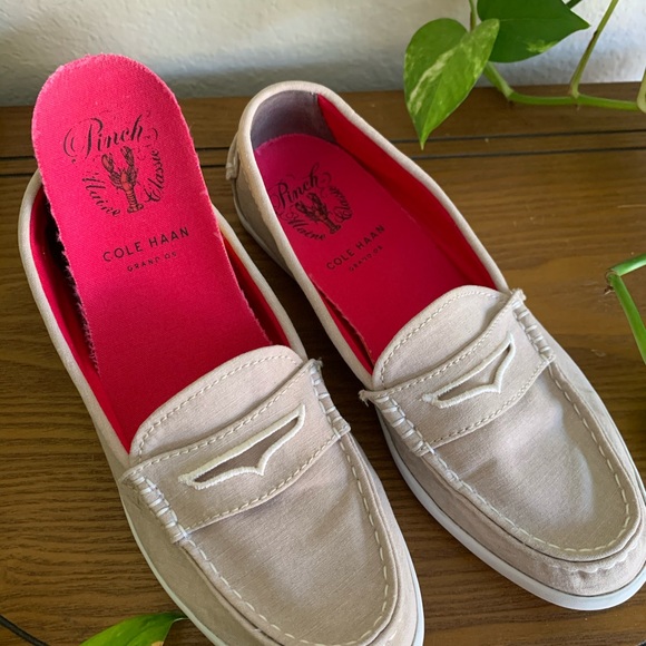 Natural chambray Pinch Weekender - Picture 9 of 12